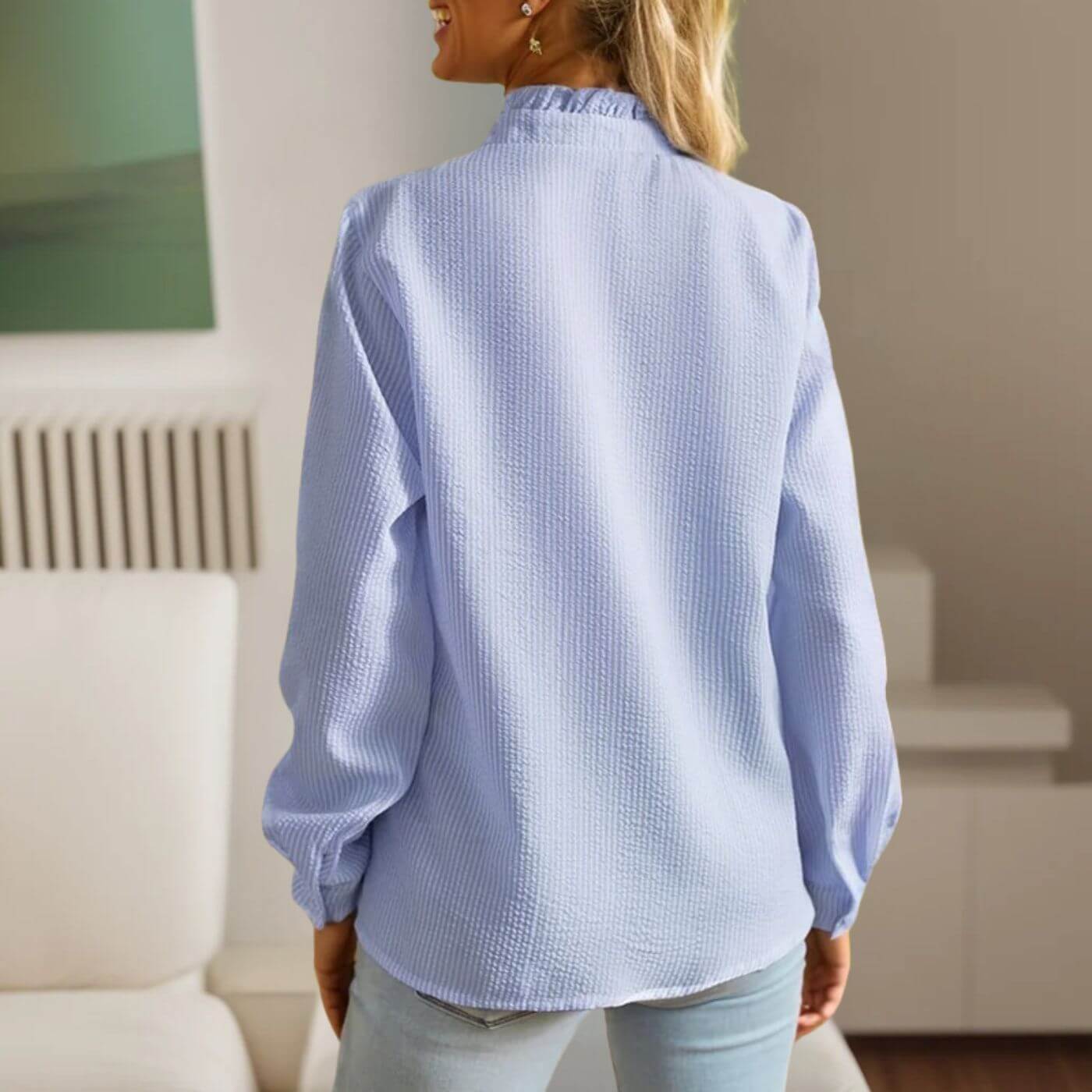 Layla™ – Ultimative Bequeme Elegante Bluse