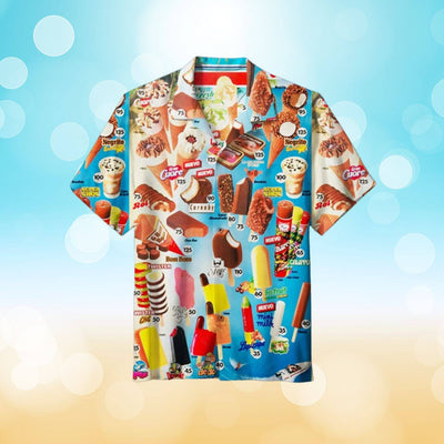 Lenn™ – Sommerhemd mit Eiscreme-Print