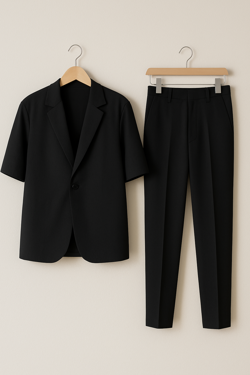 Leo Set aus Kurzarm Sakko und Anzughose