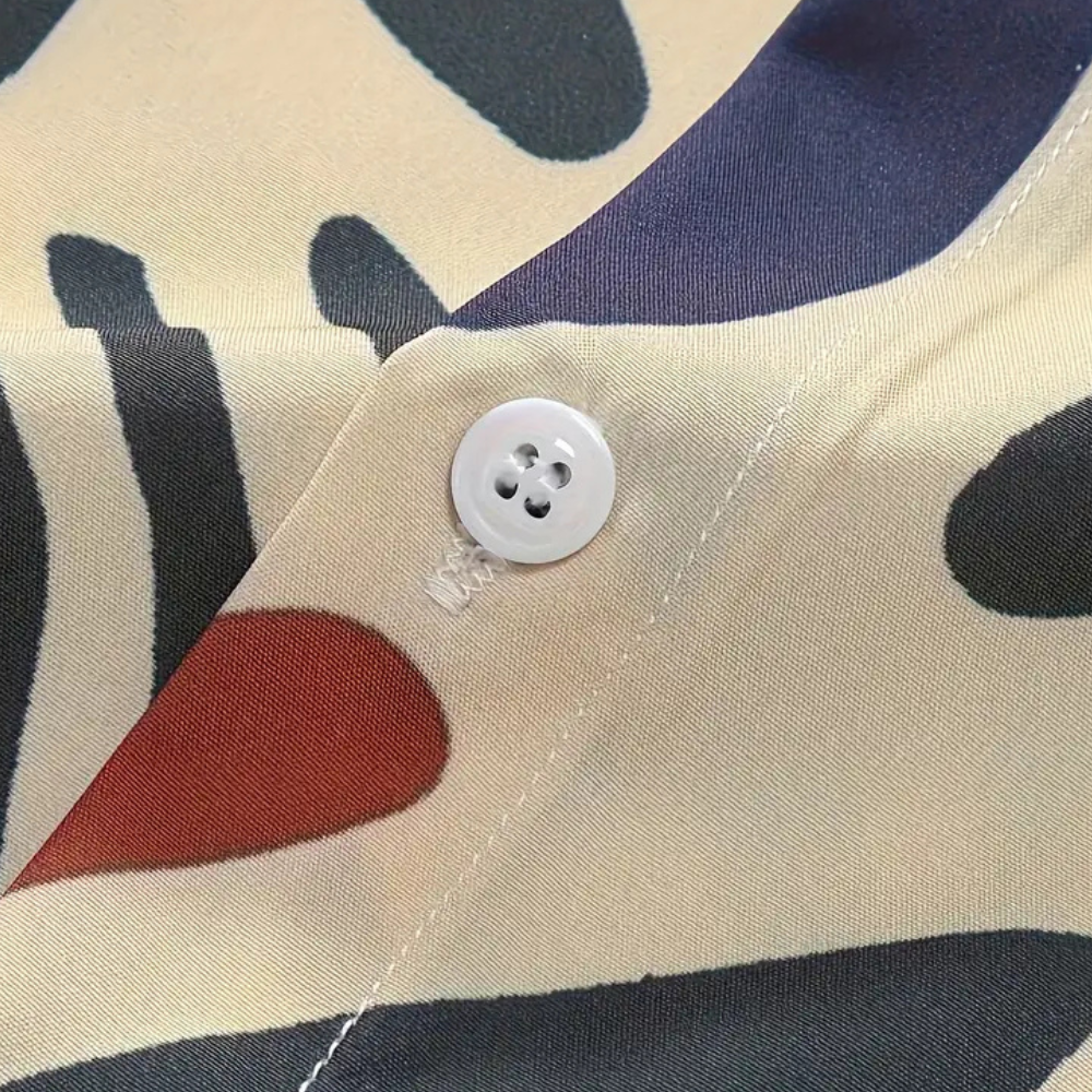 Livius- Lässiges Kurzarmhemd für Herren