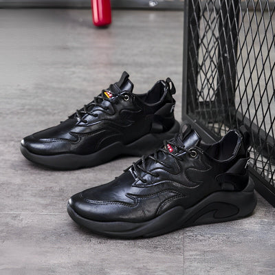 Lucas- Echtes Leder Turnschuhe