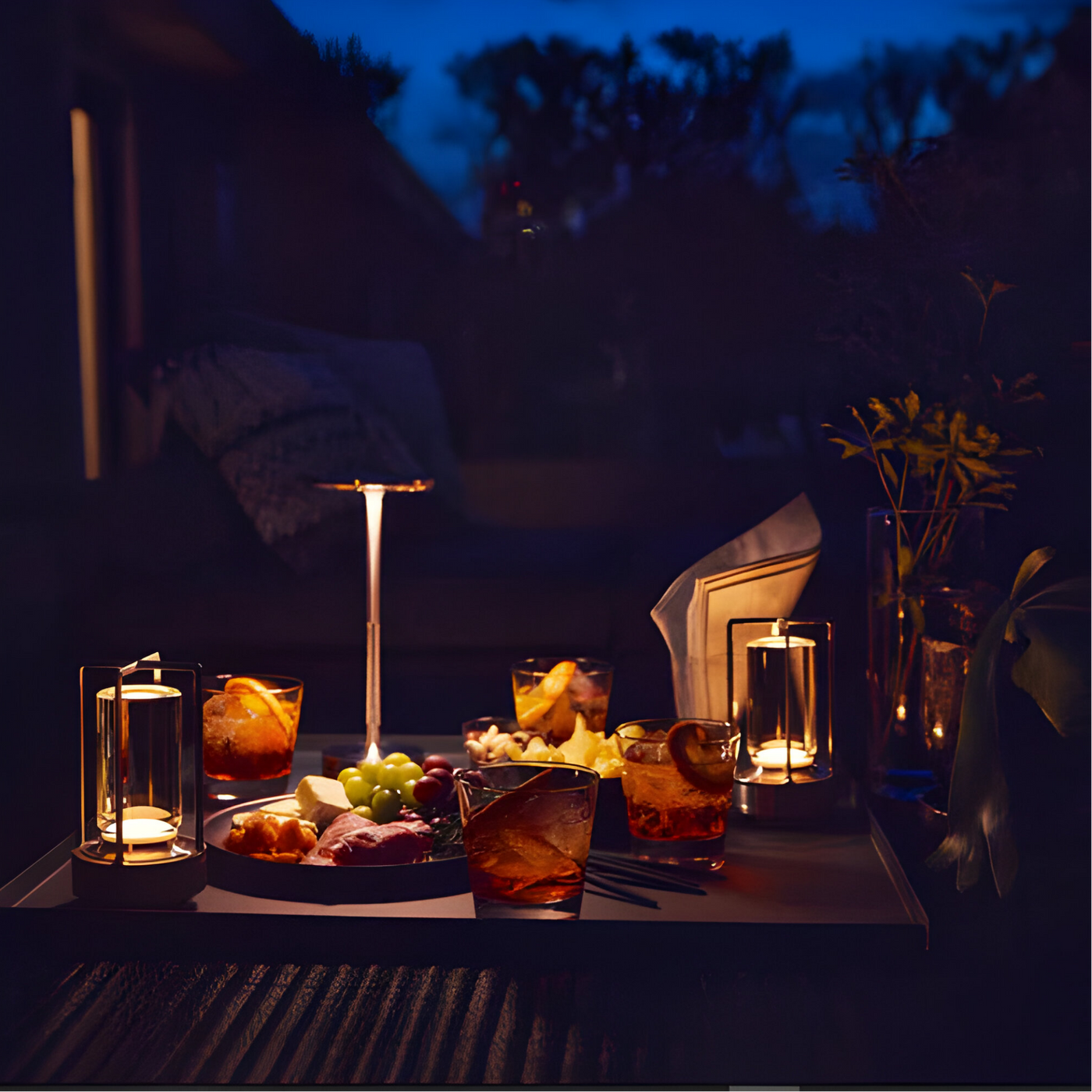 LumaLight Kabellose Design-Lampe: USB-aufladbare, berührungsgesteuerte Tischlampe für Stimmungsbeleuchtung"