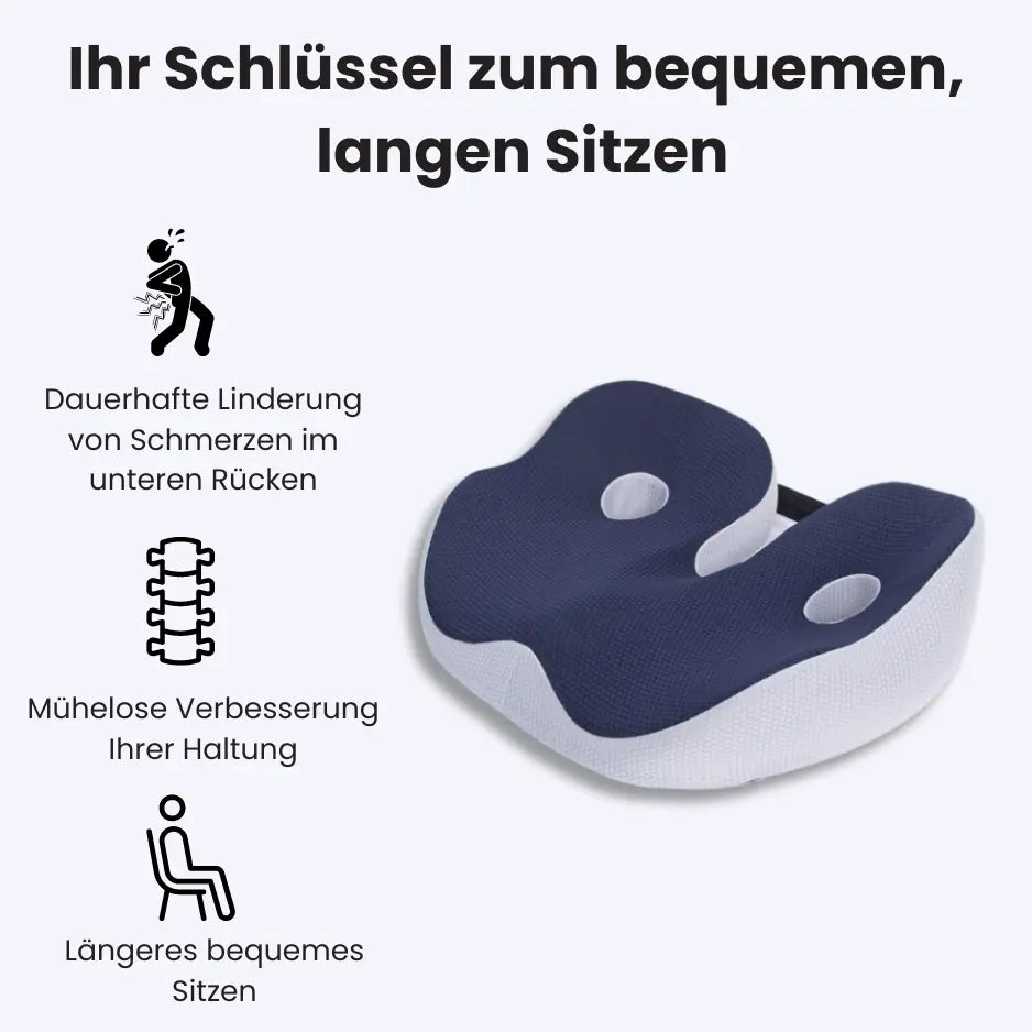LumbarMed Pro Orthopädisches Sitz Kissen