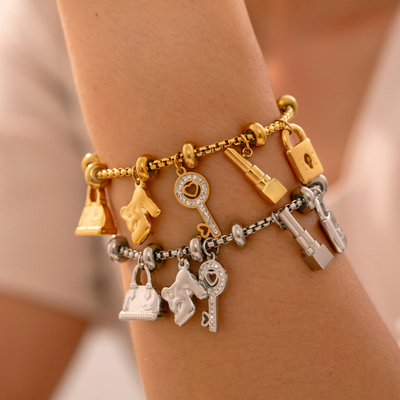 Anneliese | Stilvolles Charm-Armband
