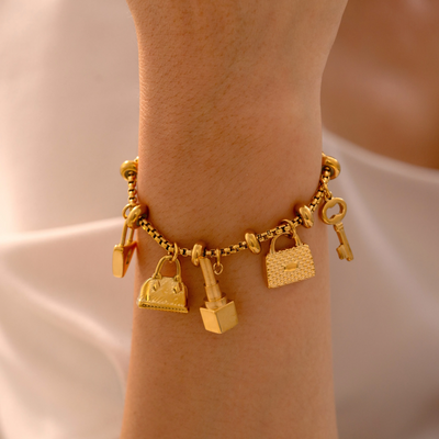Anneliese | Stilvolles Charm-Armband