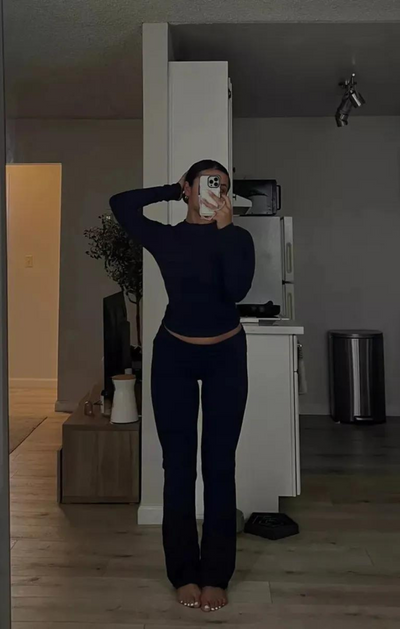 Yvonne | Baumwolle Jersey Lounge Set