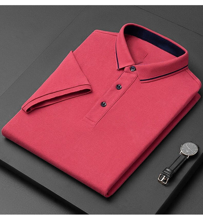 Miles - Polohemd mit Stickerei