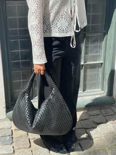 Trendige geflochtene Handtasche – Zeitlose Eleganz für den Alltag