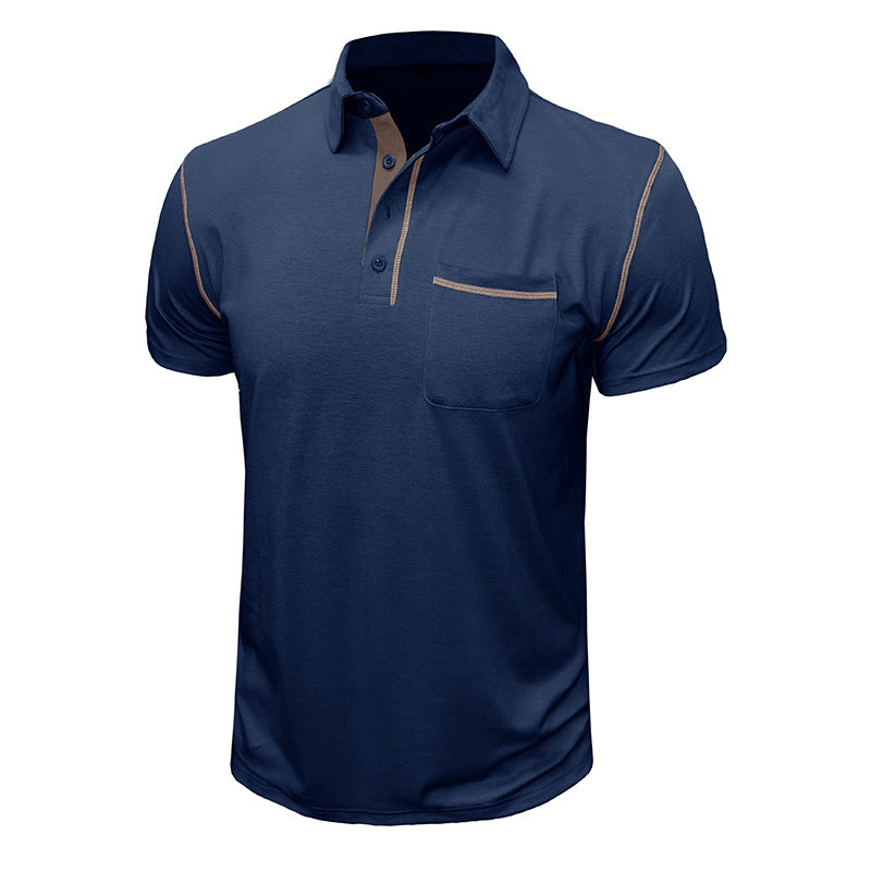 Norbert Polo mit Kontrasten und Brusttasche