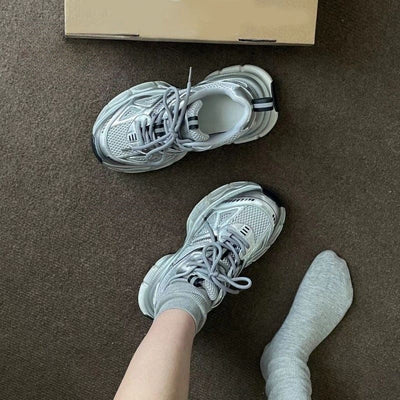 Alora Mesh-Sneaker mit dicker Sohle