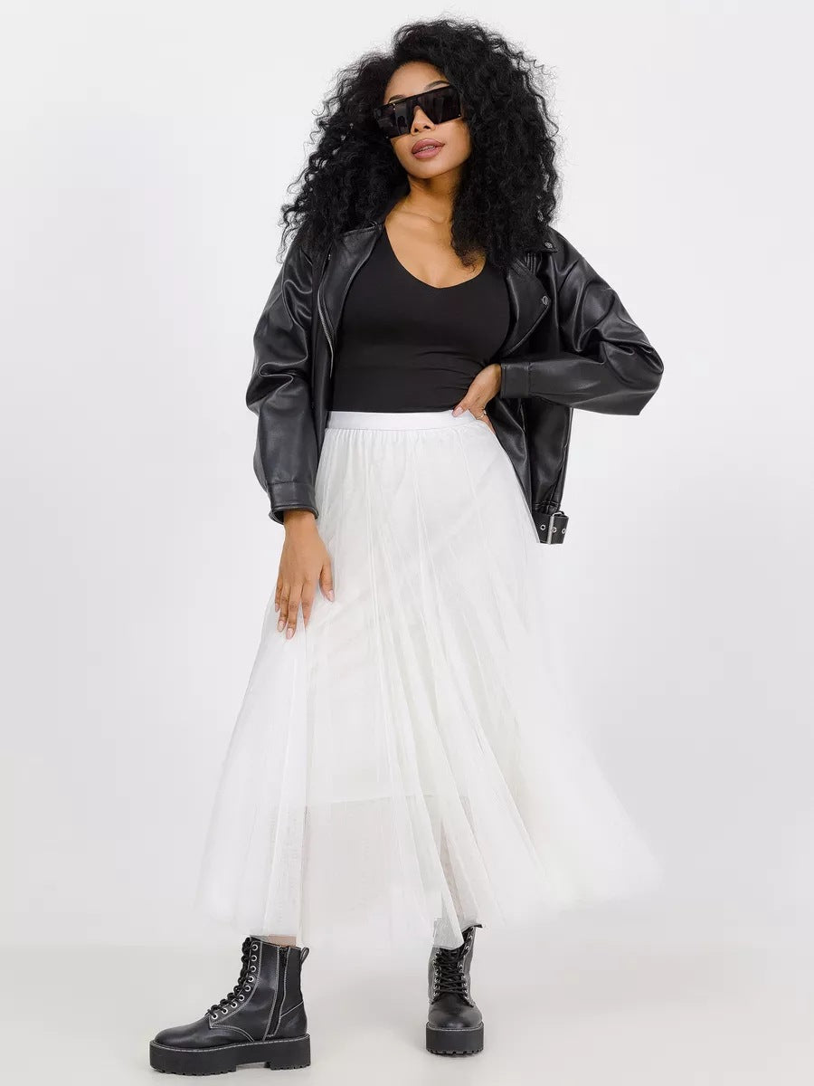 Damen Tüllrock mit elegantem Schichten-Design Heidi-Mode