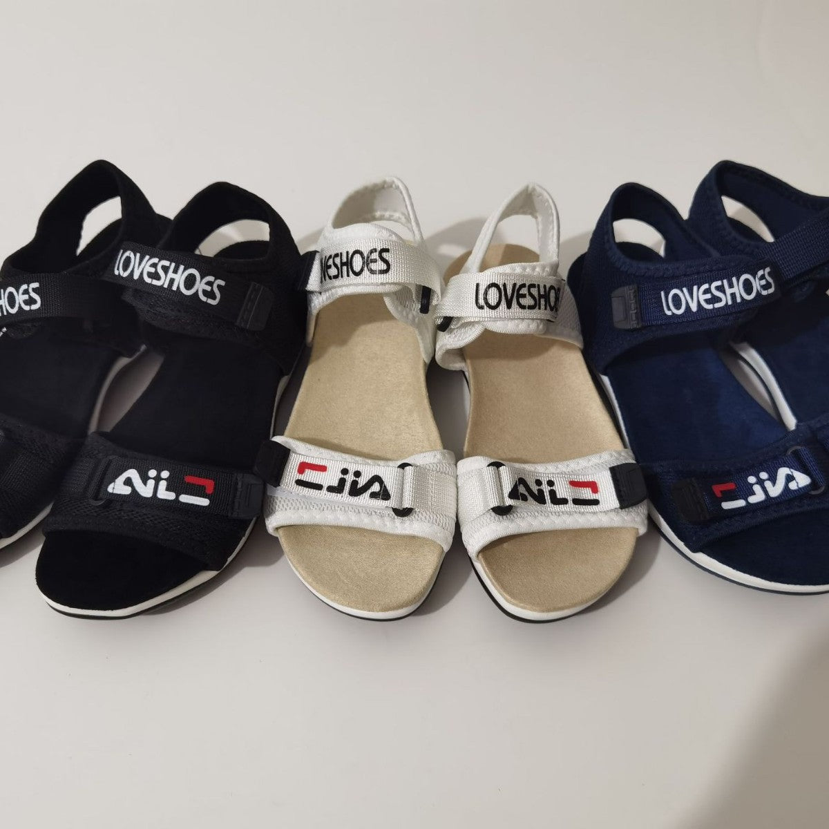 Damen Verstellbare Sandalen mit anatomischem Fußbett und rutschfester Sohle Heidi-Mode