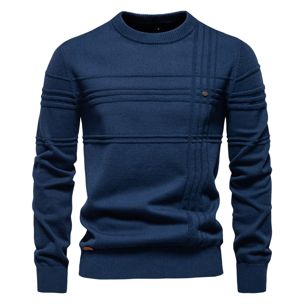Levron | Pullover mit Brustmuster