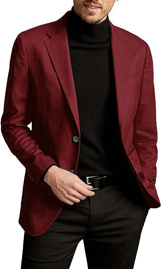Herren eleganter Blazer mit feinem Schnitt Aliams