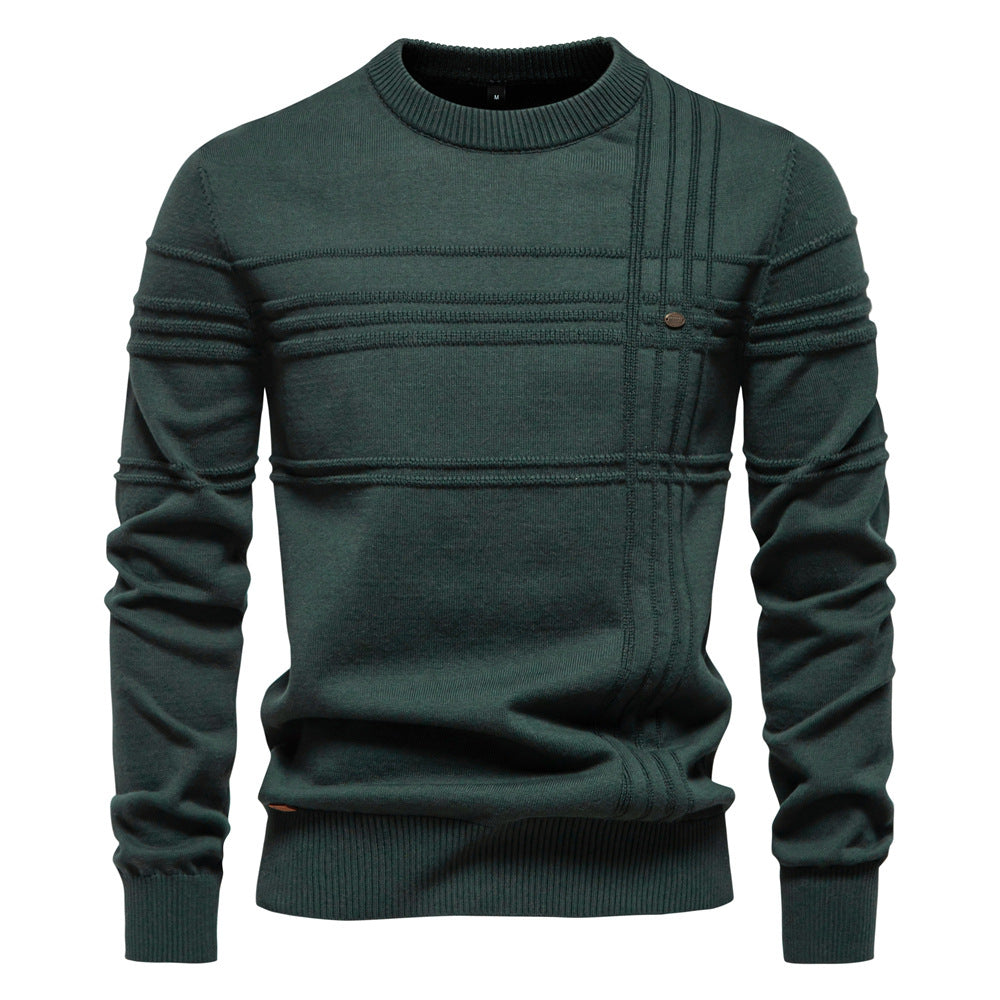 Levron | Pullover mit Brustmuster
