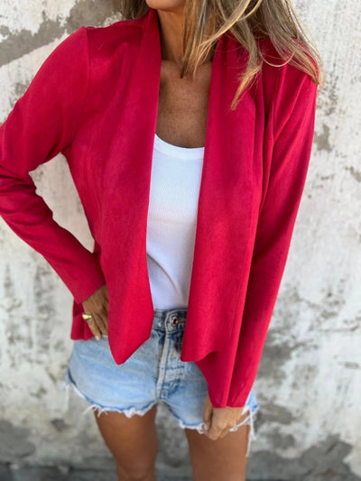 Damen elegante und bequeme Blazerjacke Heidi-Mode