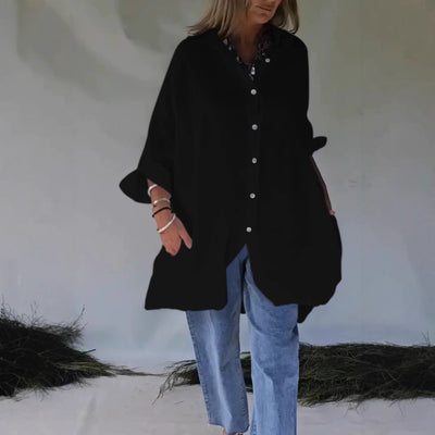 Damen Übergroßes Hemd Heidi-Mode