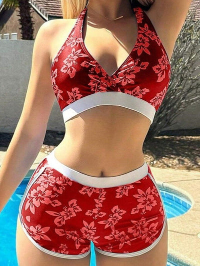 Damen Floral Tankini Set Heidi-Mode