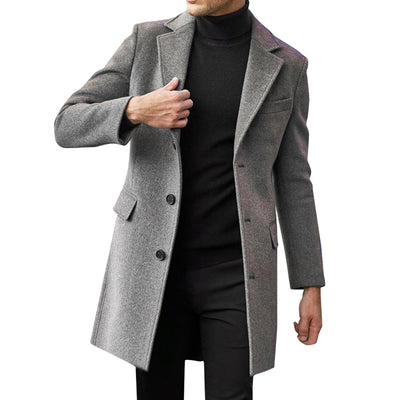 Herren eleganter Woolcoat Aliams