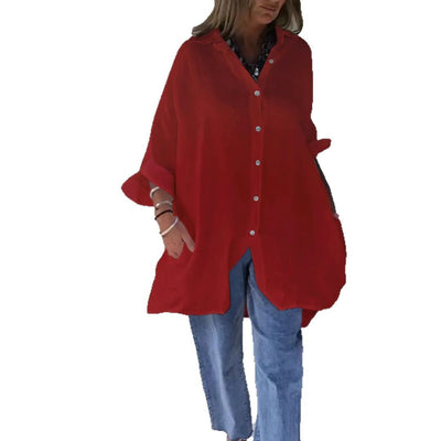 Damen Übergroßes Hemd Heidi-Mode