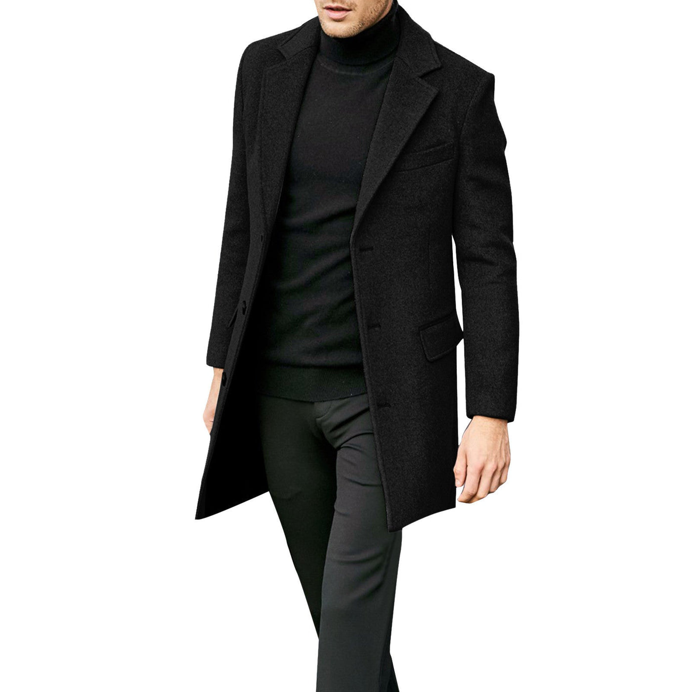 Herren eleganter Woolcoat Aliams