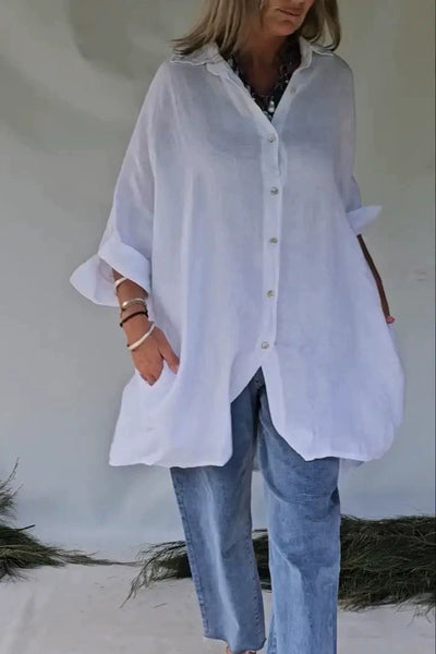 Damen Übergroßes Hemd Heidi-Mode