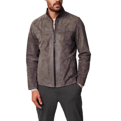 Herren elegante Wildlederjacke Aliams