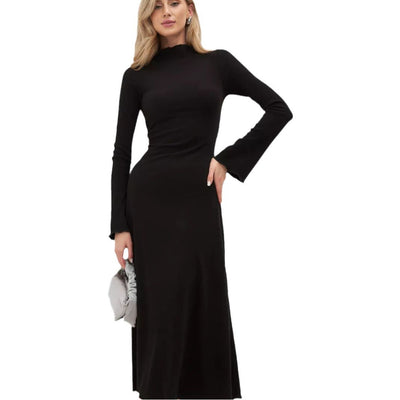 Damen Wickelkleid mit tailliertem Schnitt und eleganten Rüschendetails Heidi-Mode