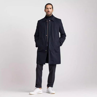 Herren eleganter Übergangsmantel Aliams