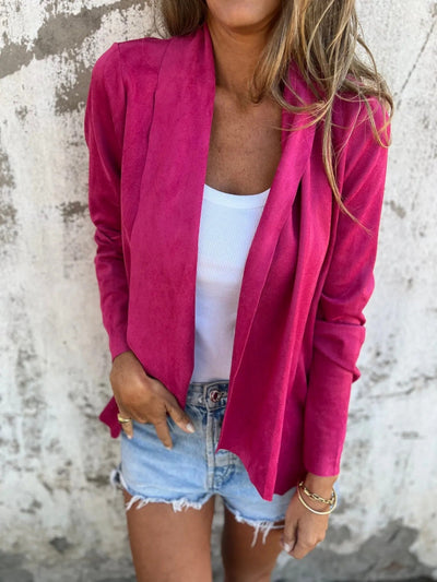 Damen elegante und bequeme Blazerjacke Heidi-Mode