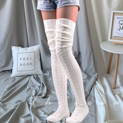(1+1 Gratis) Overknee Kuschel Wintersocken - Warme Füße für kalte Tage!
