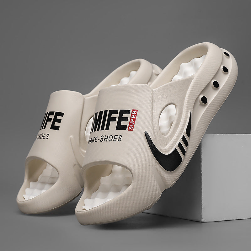 Herren Komfortable Strandpantoletten Heidi-Mode