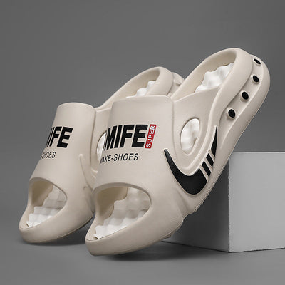 Herren Komfortable Strandpantoletten Heidi-Mode