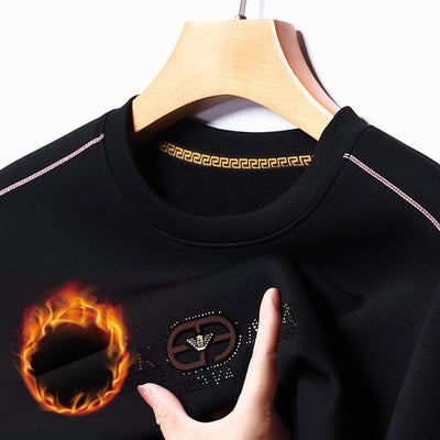 Herren Sweatshirt mit innovativer Wärmeisolierung Aliams