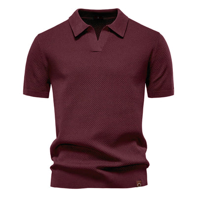 Ulrich – Strukturiertes Polo-Shirt