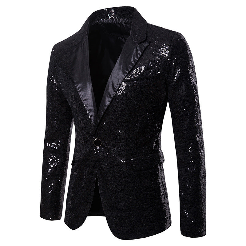Herren Pailletten Formal Blazer Heidi-Mode
