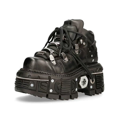 Damen Stabile High-Top Stiefel mit robuster Gummisohle Heidi-Mode