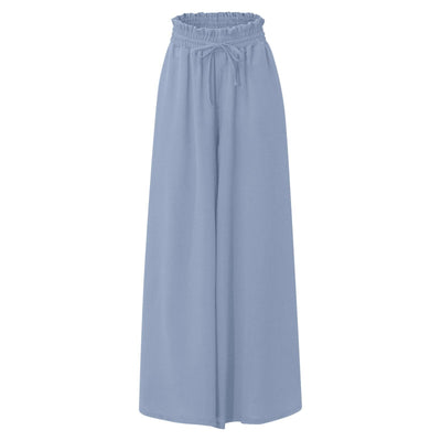 Damen Weite Leinenhose Heidi-Mode