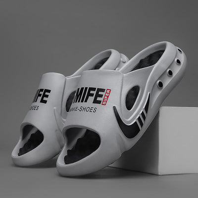 Herren Komfortable Strandpantoletten Heidi-Mode