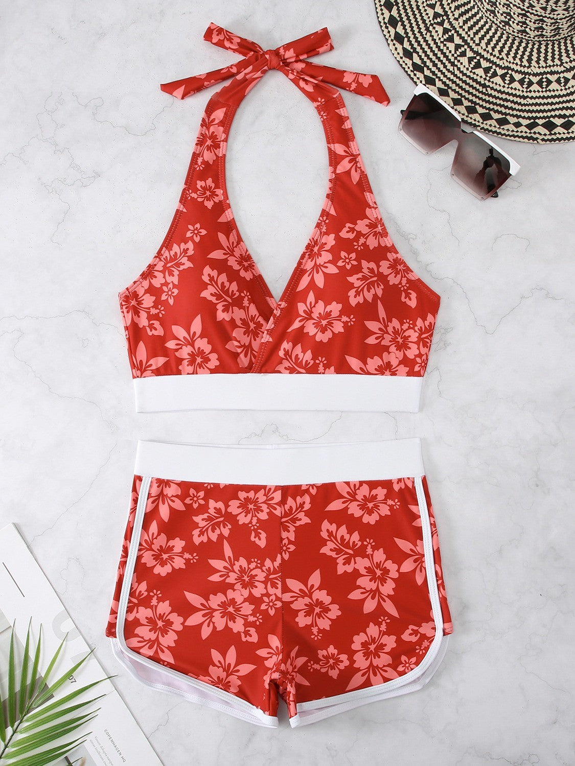 Damen Floral Tankini Set Heidi-Mode