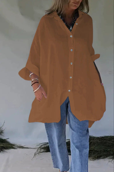 Damen Übergroßes Hemd Heidi-Mode