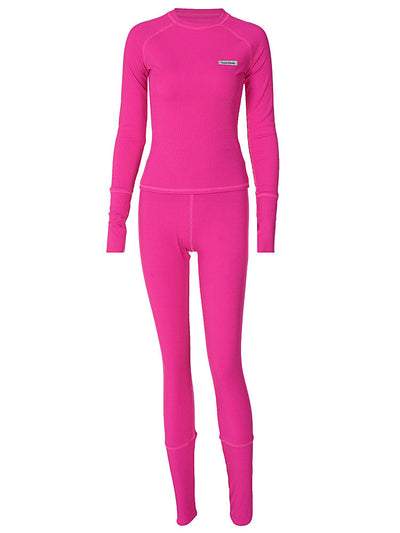 Damen Leggings-Set mit langärmligem Oberteil und figurformendem Design Heidi-Mode