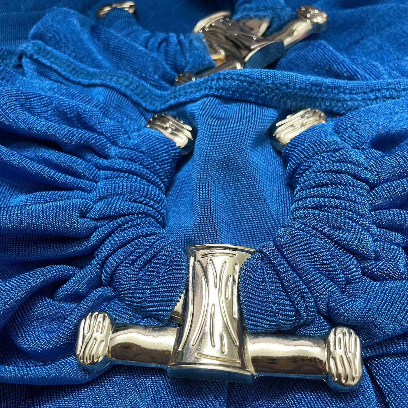 Damen elegantes Zweiteiler-Kleid mit raffinierten Akzenten und hohem Schlitz Heidi-Mode