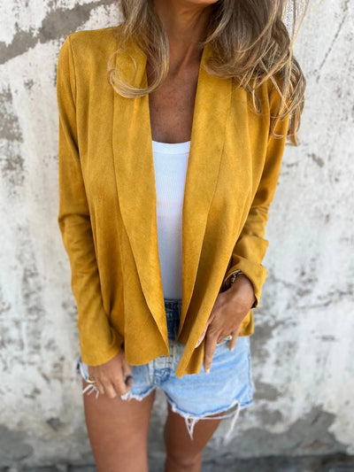 Damen elegante und bequeme Blazerjacke Heidi-Mode