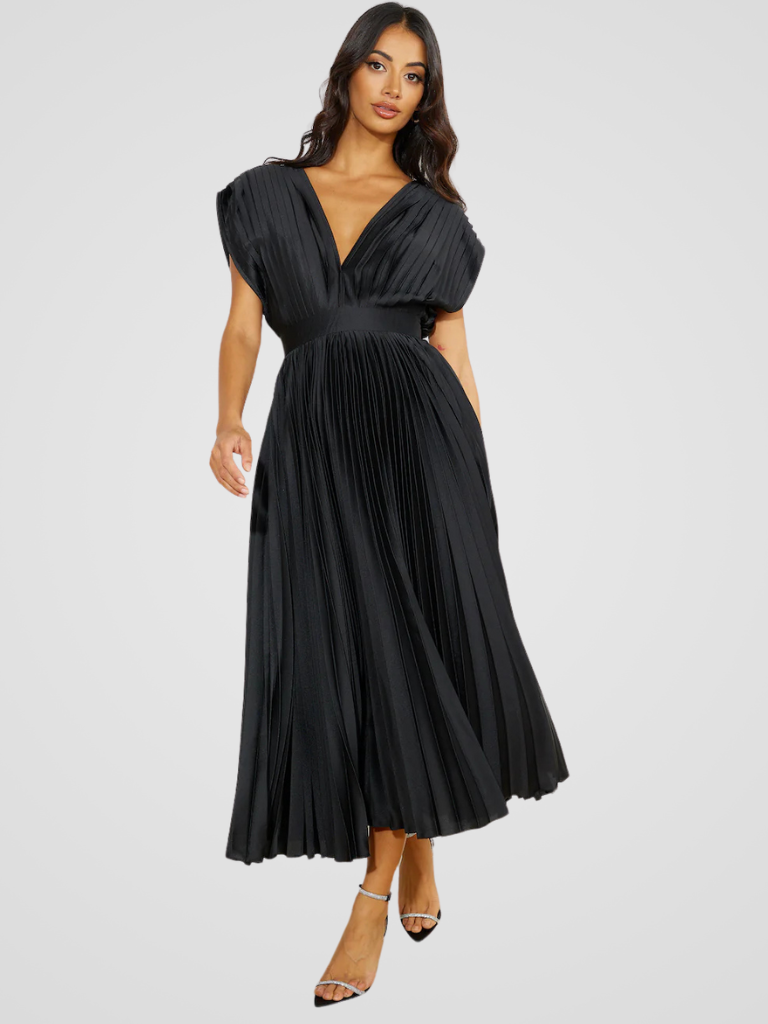 AMAYA PLEATED MIDI