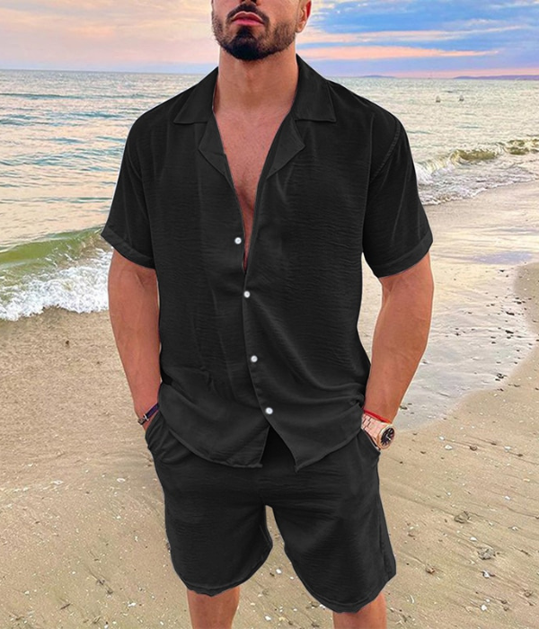 Julian Kurzarmhemd und Shorts Set