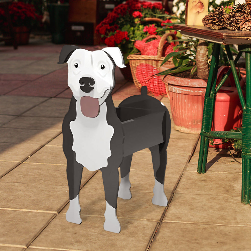 Pitbull Flower Pot
