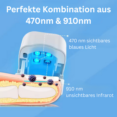 DermaBlue™ Blaulicht Therapiegerät gegen Nagelpilz