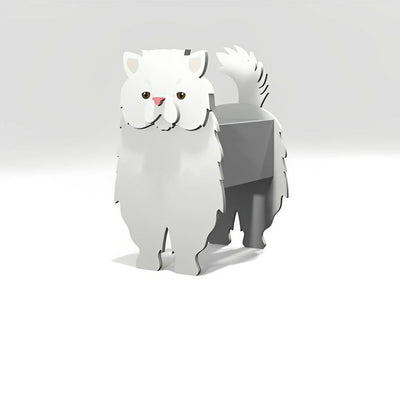 Persian Cat Flower Pot