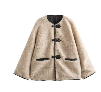 Tricia Flauschige Winterjacke